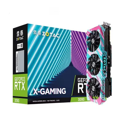 GeForce RTX 3090ビデオ カード10gbが付いている24G鉱山の装備のグラフィックス・カード